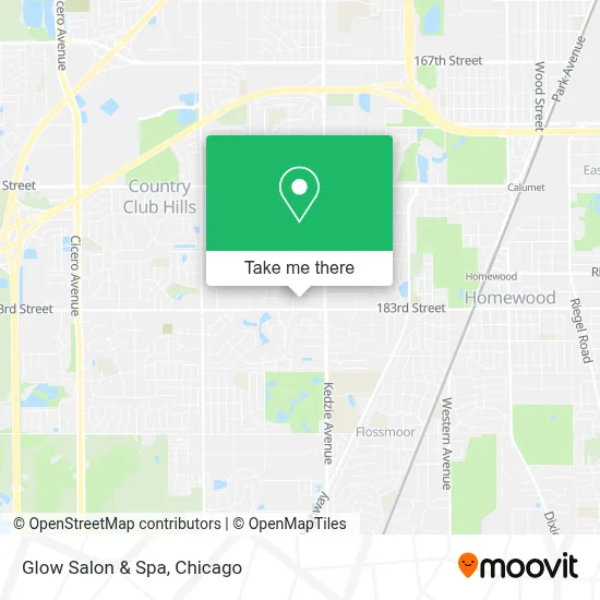 Glow Salon & Spa map