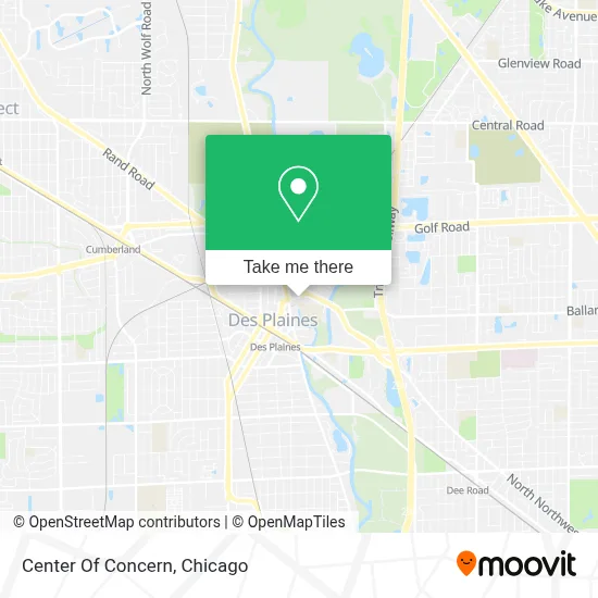 Center Of Concern map