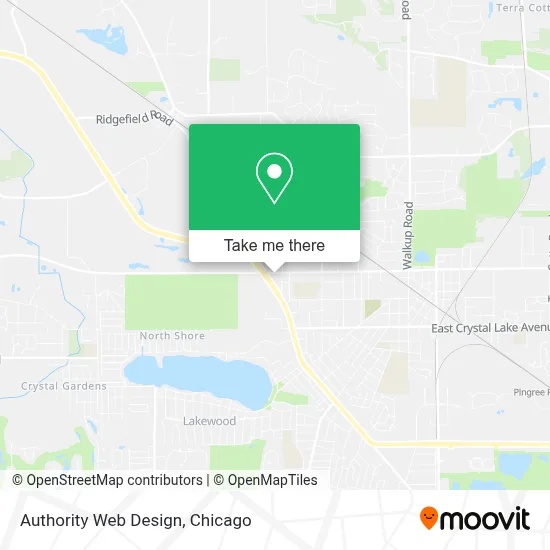 Authority Web Design map