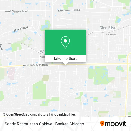 Sandy Rasmussen Coldwell Banker map