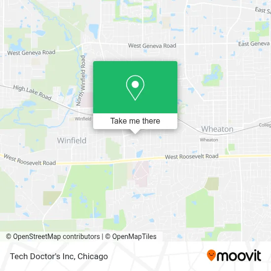 Tech Doctor's Inc map
