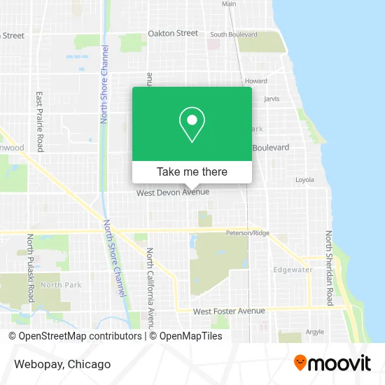 Webopay map