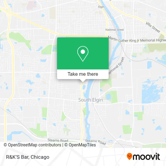 R&K’S Bar map