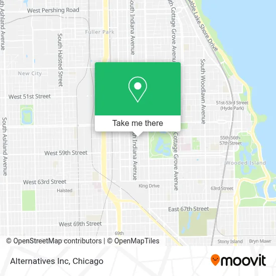 Alternatives Inc map