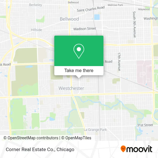 Corner Real Estate Co. map