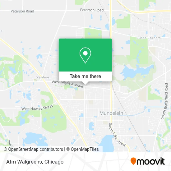 Atm Walgreens map