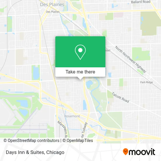 Days Inn & Suites map