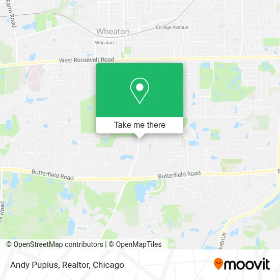 Andy Pupius, Realtor map