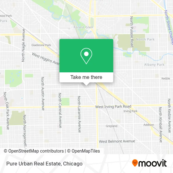 Pure Urban Real Estate map