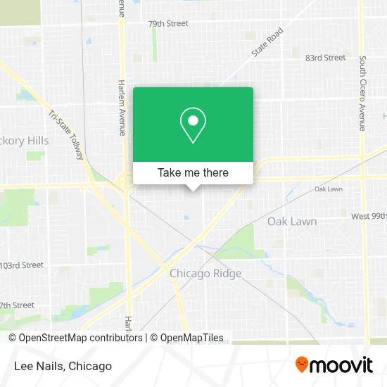 Lee Nails map