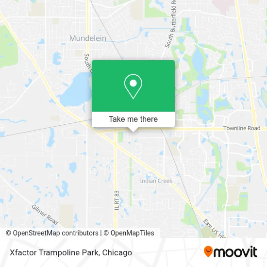 Xfactor Trampoline Park map