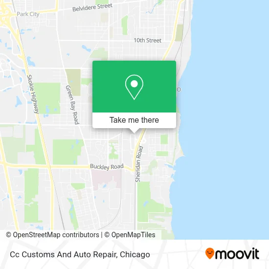Cc Customs And Auto Repair map