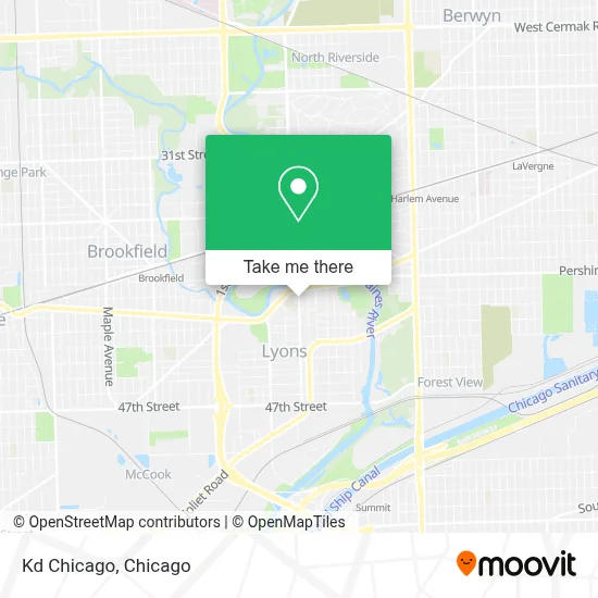 Kd Chicago map