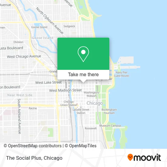 The Social Plus map
