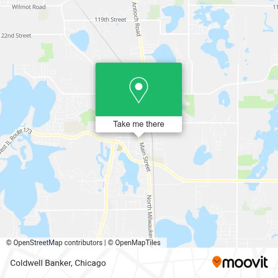 Coldwell Banker map