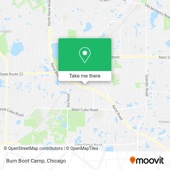Burn Boot Camp map
