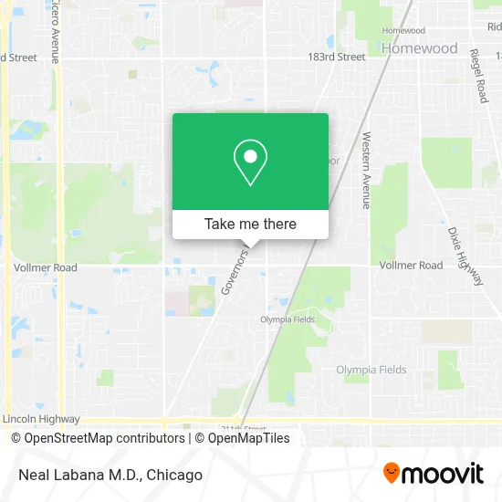 Neal Labana M.D. map