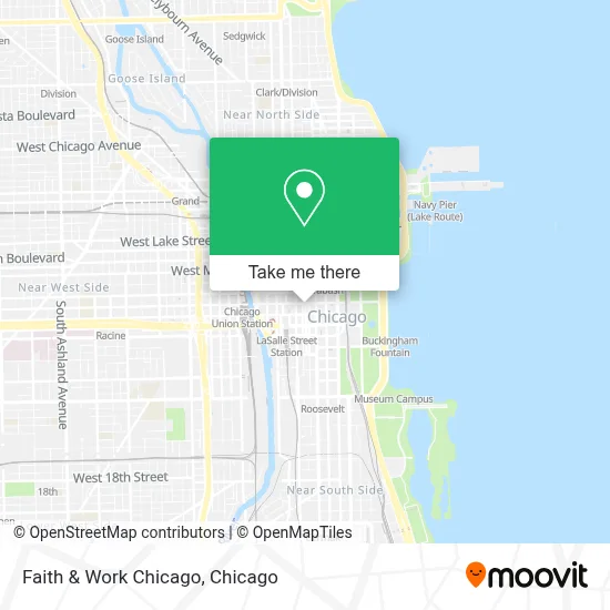 Faith & Work Chicago map