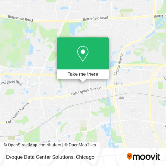 Evoque Data Center Solutions map