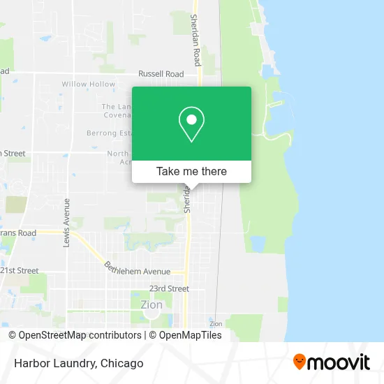 Harbor Laundry map