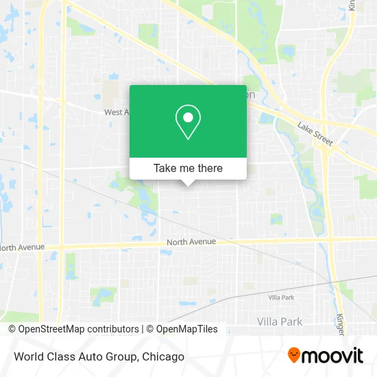 World Class Auto Group map