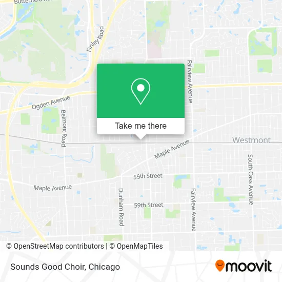 Sounds Good Choir map