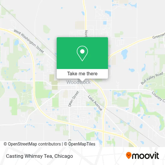 Casting Whimsy Tea map