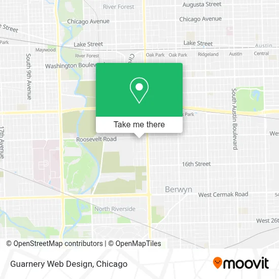 Guarnery Web Design map