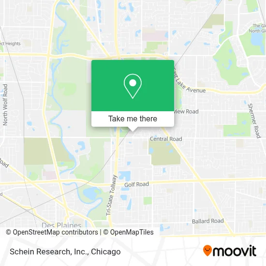 Schein Research, Inc. map