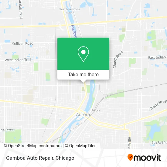 Gamboa Auto Repair map