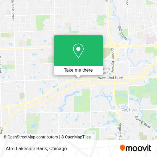 Atm Lakeside Bank map