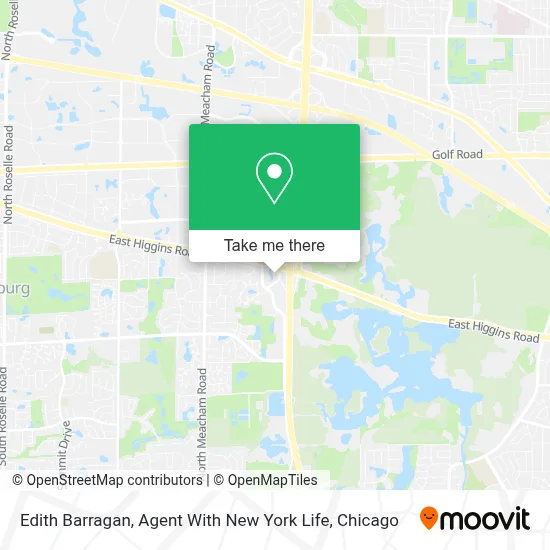 Edith Barragan, Agent With New York Life map