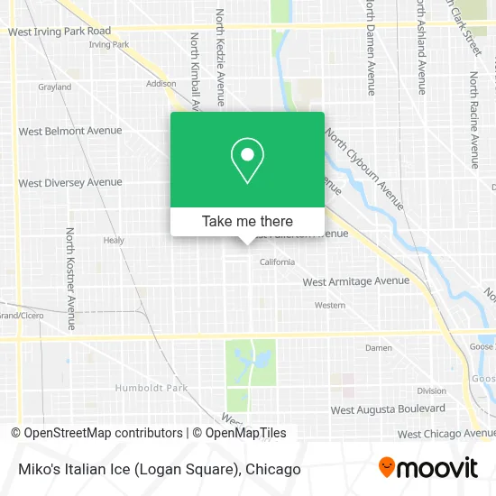 Miko's Italian Ice (Logan Square) map
