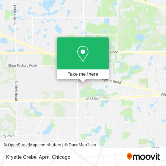 Krystle Grebe, Aprn map