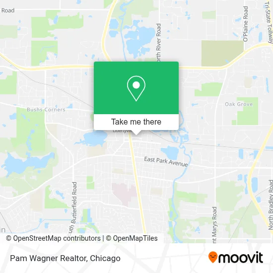 Pam Wagner Realtor map