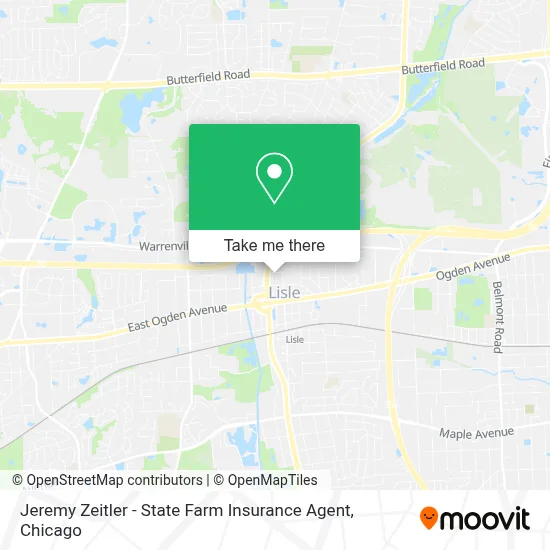 Jeremy Zeitler - State Farm Insurance Agent map