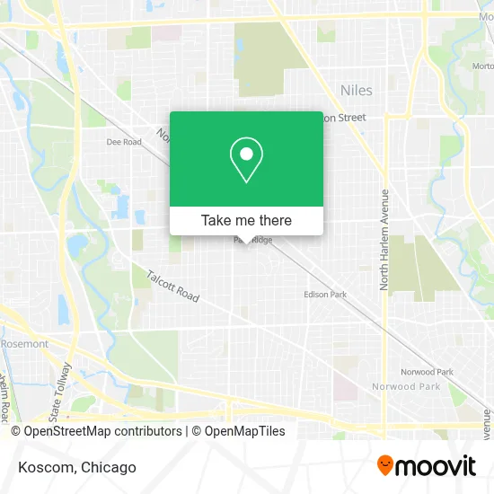 Koscom map