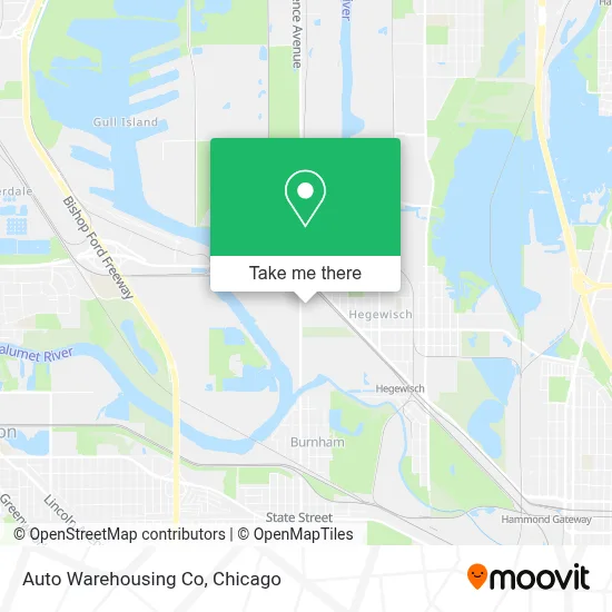 Auto Warehousing Co map