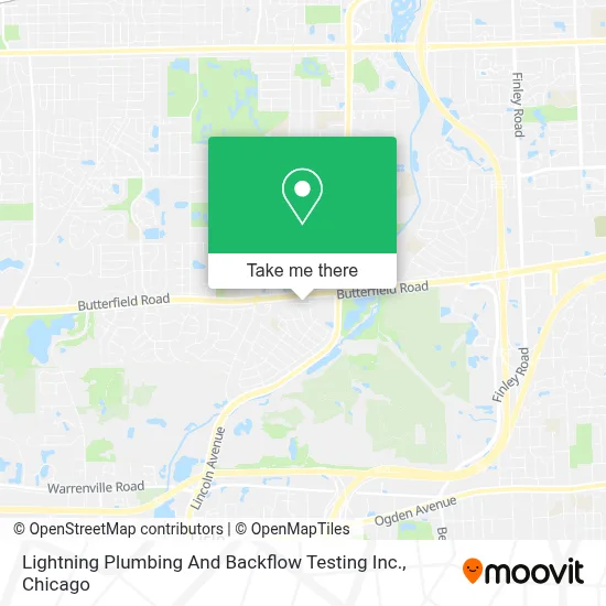Lightning Plumbing And Backflow Testing Inc. map