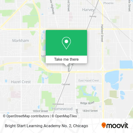 Bright Start Learning Academy No. 2 map