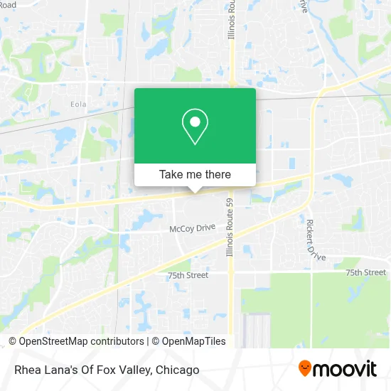 Rhea Lana's Of Fox Valley map