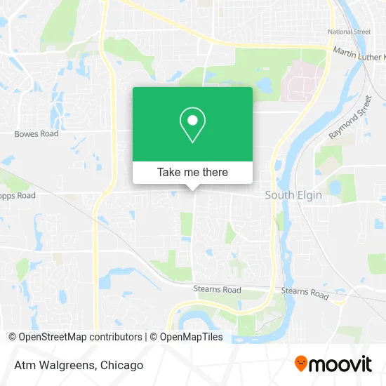 Atm Walgreens map