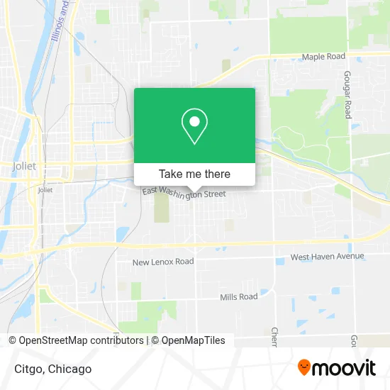 Citgo map
