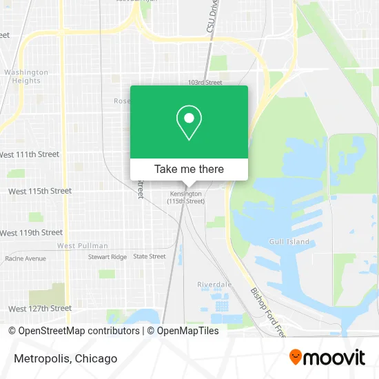 Metropolis map