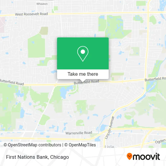 First Nations Bank map