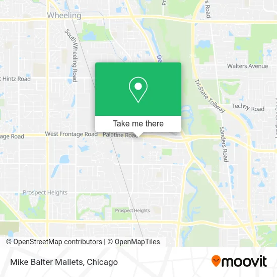 Mike Balter Mallets map