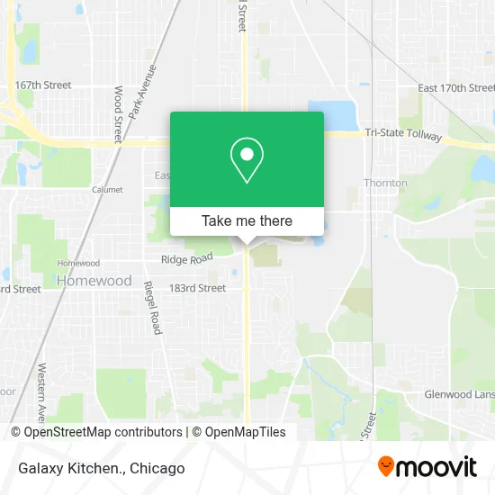 Galaxy Kitchen. map