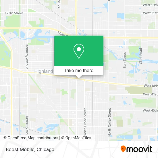 Boost Mobile map