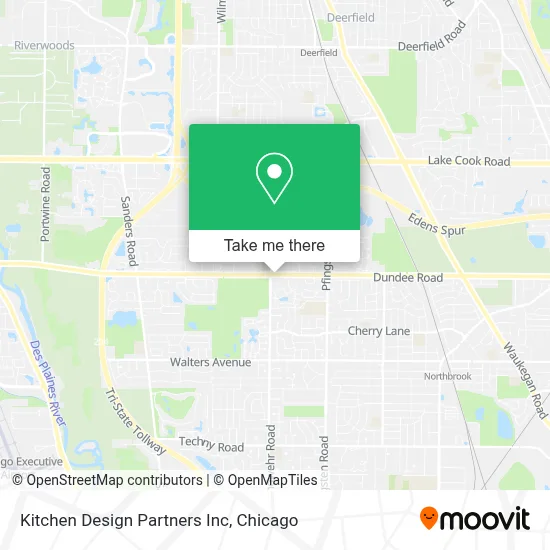 Kitchen Design Partners Inc map