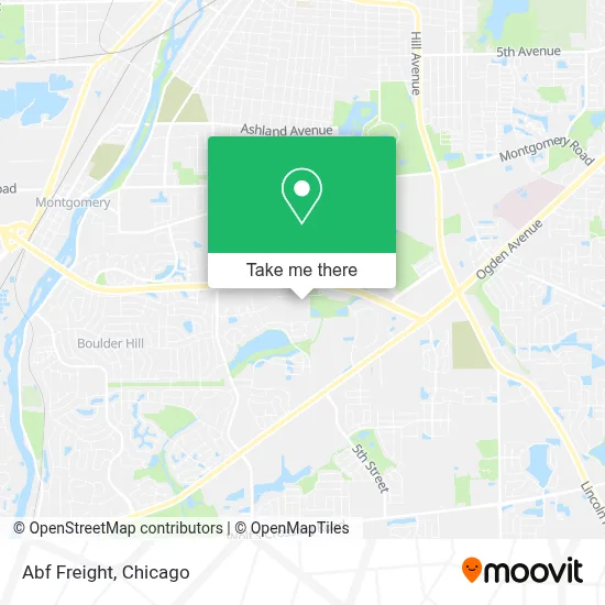 Abf Freight map